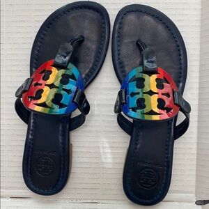 Tory Burch Rainbow Sandals